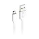 CABO USB MICRO 1M 2A CB-M10WH C3PLUS UND