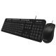 TECLADO E MOUSE USB 2.0 GHZ KT-100BK C3TECH