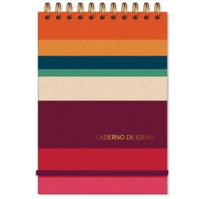 CADERNO DE IDEIAS RECICLAR S/PAUTA 80FLS 120G 3353 FINA IDEIA UND