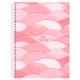 CADERNO UNIV. C/D 10X1 160 FLS ROSA ROSE 233260 SAO DOMINGOS UND