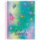 CADERNO UNIV. C/D 1X1 80 FLS WHISPER 233254 SAO DOMINGOS UND