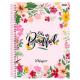 CADERNO UNIV. C/D 10X1 160 FLS WHISPER 233255 SAO DOMINGOS UND