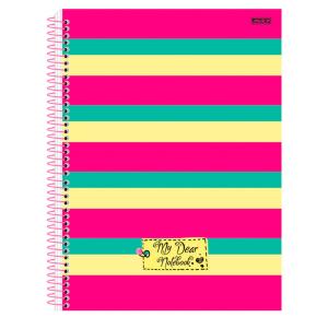 CADERNO UNIV. C/D 1X1 80 FLS MY DEAR 233261 SAO DOMINGOS UND