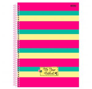 CADERNO UNIV. C/D 10X1 160 FLS MY DEAR 233262 SAO DOMINGOS UND