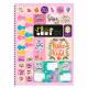 CADERNO UNIV. C/D 1X1 80 FLS WHISPER 233254 SAO DOMINGOS UND