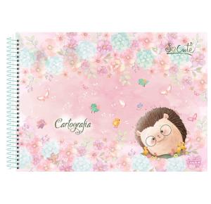 CADERNO CARTOGRAFIA C/D 60 FLS ESP SO CUTE 233214 SAO DOMINGOS UND