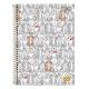 CADERNO UNIV. C/D 1X1 80 FLS POOH 30828 TILIBRA UND