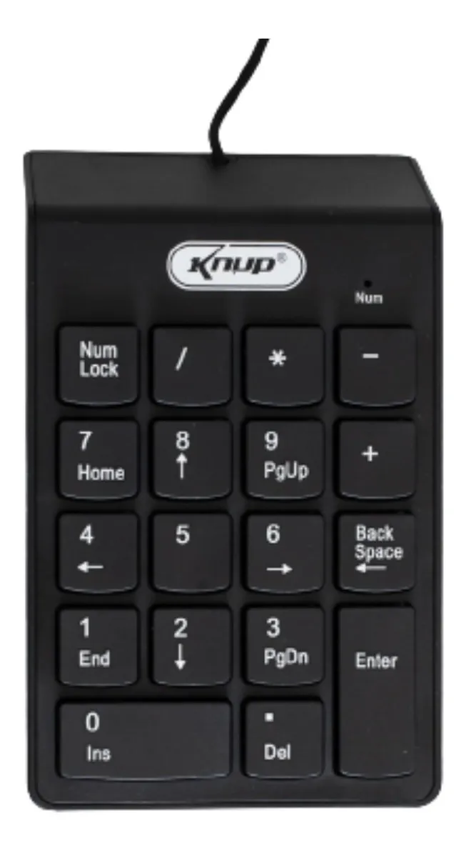 TECLADO NUMERICO USB KP-2003A KNUP UND