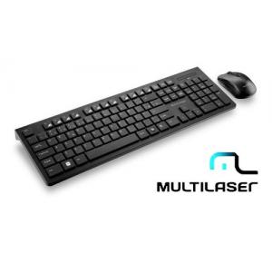 TECLADO MULTIMIDIA SLIM TC251 PRETO MULTILASER