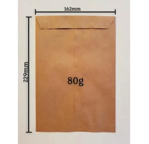 ENVELOPE SACO KRAFT 162X229 80GR KN23 UND