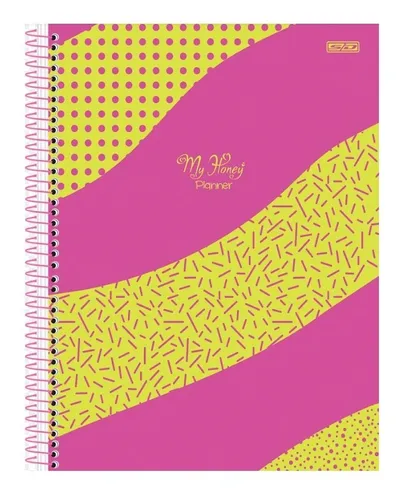 PLANNER PLANNER PERMANENTE MY HONEY 86FLS 135012 SAO DOMINGOS UND