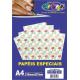 PAPEL A4 ESTAMPADO 180GRS BOLINHAS CORES OFF PAPER PCT C/10 FLS