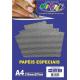 PAPEL A4 ESTAMPADO 180GRS BOLINHAS CORES OFF PAPER PCT C/10 FLS