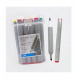 MARCADOR ARTISTICO GRAF DUO BRUSH CORES CIS UND