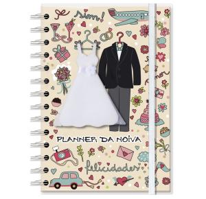 PLANNER ESP NOIVA ROUPAS 80FLS 0050 FINA IDEIA UND