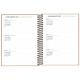 Planner espiral 17,7 X 24 cm kraftwork 90 G 2023