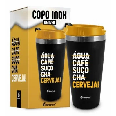 COPO TERMICO 450ML SO CERVEJA 11460 BRASFOOT UND