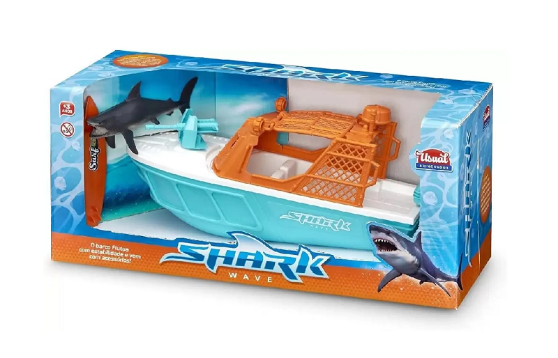 SHARK WAVE BARCO 467 USUAL BRINQUEDOS UND