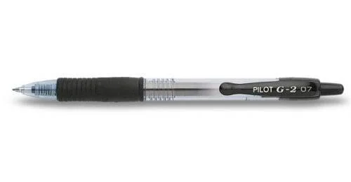 CANETA ESF. GEL 0.7 BL-G2-7 PRETA PILOT UND