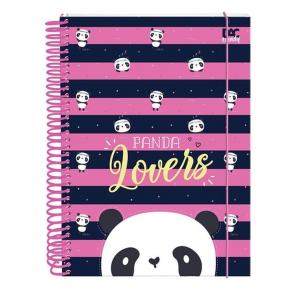 CADERNO 10X1 160FL PANDA 3020 DAC UND