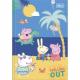 CADERNO BROCHURAO 80FLS CD PEPPA PIG 696439 TILIBRA