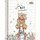 CADERNO C/D 1/4 80 FLS POOH ESP C/P 292281 LILAS TILIBRA UND