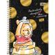 CADERNO C/D 1/4 80 FLS POOH ESP C/P 292281 LILAS TILIBRA UND