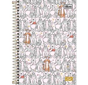 CADERNO C/D 1/4 80 FLS POOH ESP C/P 292281 LILAS TILIBRA UND