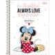 CADERNO 1X1 80FLS CD MINNIE 30808 TILIBRA