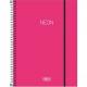 CADERNO 1X1 80FLS CPP NEON CORES TILIBRA