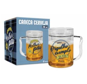 CANECA GEL 200ML MELHOR PAI DO MUNDO 11993 BRASFOOT