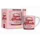 CANECA PORCELANA FAMILIA 360ML SUPER AFILHADA 2500 BRASFOOT UND