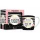 CANECA PORCELANA 360ML FELIZ ANIVERSARIO 10367 BRASFOOT UND