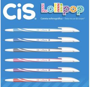 CANETA ESF. FINA 0.5 LOLLIPOP CORES CIS UND