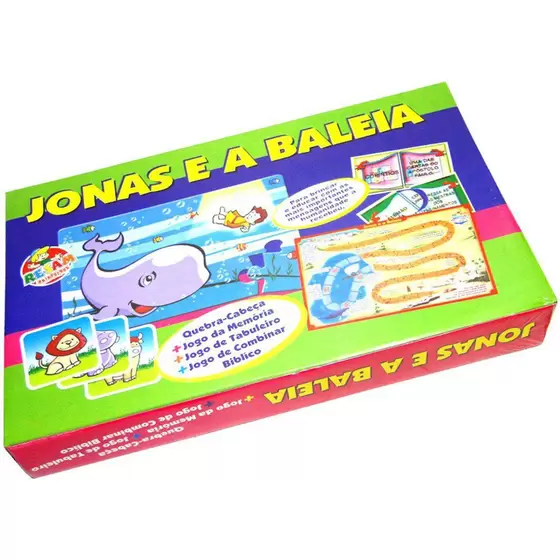 JOGO BIBLICO JONAS E A BALEIA 189 ABC TOYS UND