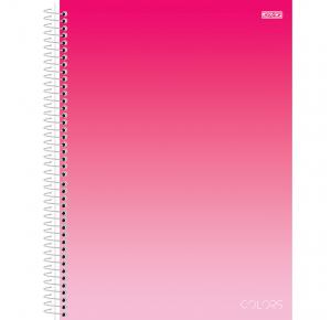 CADERNO UNIV. C/D 1X1 80 FLS COLORS SAO DOMINGOS UND