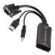 CABO DE VIDEO VGA P/ HDMI C/ AUDIO WI280 MULTILASER