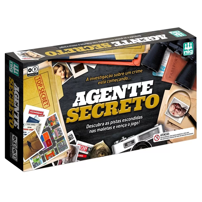 JOGO AGENTE SECRETO 1115 NIG BRINQUEDOS UND