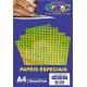 PAPEL A4 HOLOGRAFICO 120GRS CORES OFF PAPER PCT C/10 FLS