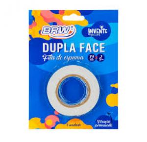 FITA DUPLA FACE 19MM X 2M ESPUMA BRW UND