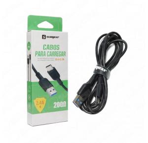 CABO USB 2.4 TIPO-C SS-A1C-2M SUMEXR