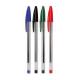 CANETA ESF. CRISTAL MED.  CORES  BIC UND