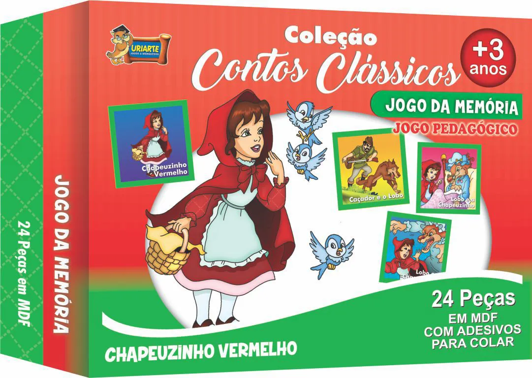 JOGO DA MEMORIA CONTOS MAGICOS DE OZ 4382 URIARTE UND