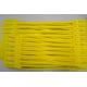 LACRE MALOTE 23CM AMARELO KAZ PCT C/100 UNDS