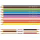 LAPIS DE COR 12 CORES CARAS & CORES 6 TONS DE PELE 120112CC FABER CASTELL