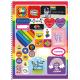 CADERNO UNIV. C/D 1X1 80 FLS LOVE WINS 233265 SAO DOMINGOS UND