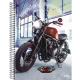 CADERNO UNIV. C/D 1X1 80 FLS MOTOS 233084 SAO DOMINGOS UND