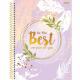 CADERNO UNIV. C/D 1X1 80 FLS MULHER 233067 SAO DOMINGOS UND