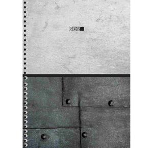 CADERNO UNIV. C/D 10X1 160 FLS NERO 233142 SAO DOMINGOS UND