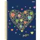 CADERNO UNIV. C/D 1X1 80 FLS PASSION 233072 SAO DOMINGOS UND